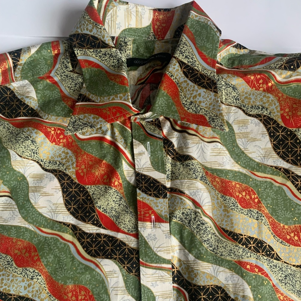 Multi colored dress shirt